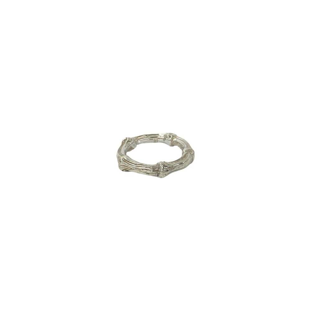 TIFFANY Silver Bamboo Ring - Picture 5 of 6